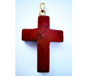 Křížek jaspis červený Z