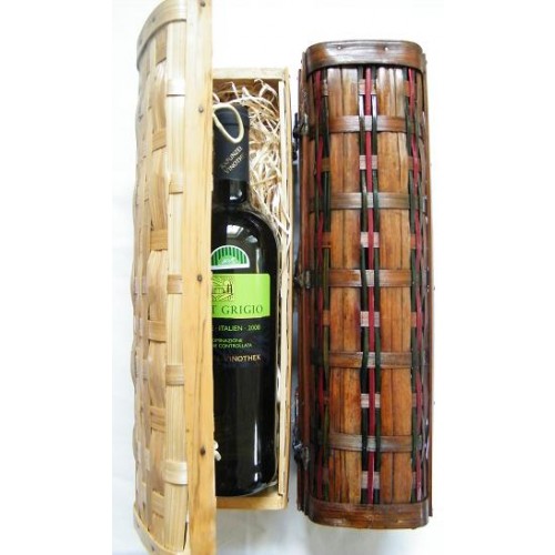 Truhlička světlá na 1 víno (bambus)