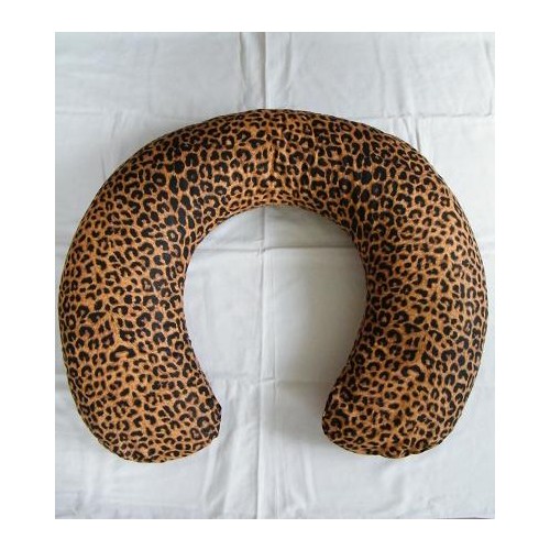 Povlak na těhotenský a kojící polštář velký - leopard
